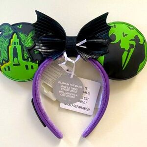 2024 Disney Parks Oogie Boogie Bash Loungefly Ears Headband Disneyland NWT